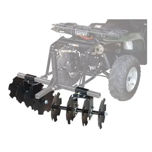 Kolpin DirtWorks ATV 54" Disc Plow Steel Black