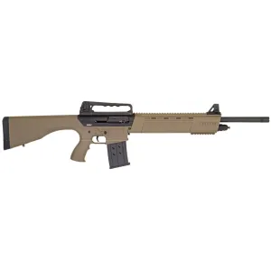 Tristar KRX Semi Automatic 12 Gauge Shotgun 20" Black Barrel Flat Dark Earth Pistol Grip