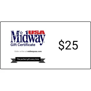 MidwayUSA $25 Gift Certificate