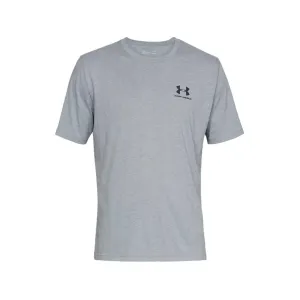 Under Armour Men's Sportstyle Short Sleeve Crew Neck T Shirt Steel Light Heather XL