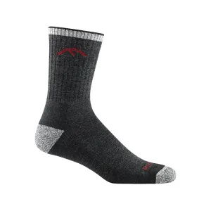 Darn Tough Men's Hiker  Midweight Cushion Micro Crew Socks Black Medium