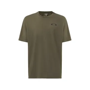 Oakley Men's SI Brave Short Sleeve Crew Neck T Shirt Dark Brush Large
