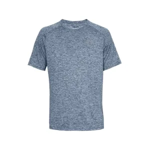 Under Armour Men's Tech 2.0 Short Sleeve Crew Neck T Shirt Academy Twist Large