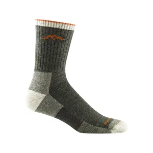 Darn Tough Men's Hiker Micro Crew Midweight Socks Olive Medium