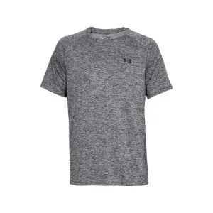 Under Armour Men's Tech 2.0 Short Sleeve Crew Neck T Shirt Black Twist Large