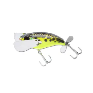 Jackall Pompadour Jr Topwater Yellow Frog