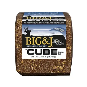 Big & J BB2 Long Range Deer Attractant Block 25 lb Block