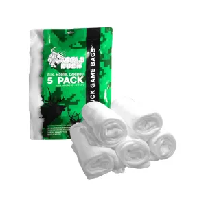 Koola Buck Game Meat Bag XL Cotton Blend 5PK