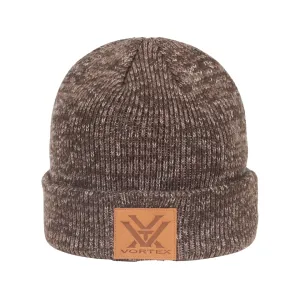 Vortex Optics Mens Northern Pass Beanie Brown Heather