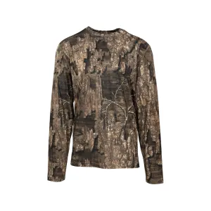MidwayUSA Men's Ambush Long Sleeve Crew Neck T Shirt Realtree Timber Medium