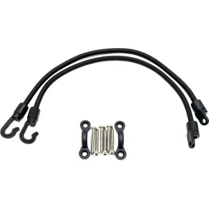 DD26 Fishing Rod Tie Down Straps Black 2PK