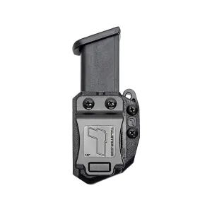 Tulster EchoPro Series Inside/OWB Magazine Holster Ambidextrous 9mm/.40 Double Stack Kydex Black