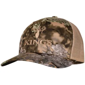 Kings Camo Mens Trucker Hat Desert Shadow