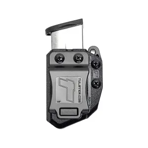 Tulster EchoPro Series Inside/OWB Magazine Holster Ambidextrous 9mm/.40 Single Stack Kydex Black