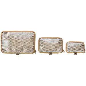 Tasmanian Tiger Mesh Pouch Set Coyote