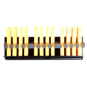 Hyskore Modular Magazine Rack 12 AR-15 Magazines Closed Cell High Density Foam Black