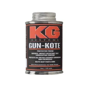 KG Gun Kote 2400 Series Firearm Finish Flat Clear 4 oz