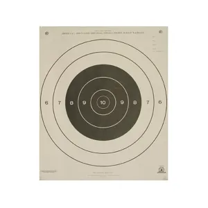 NRA Official Smallbore Rifle Target A-21 200-Yard Prone Paper 100PK