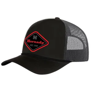 Hornady Mens Diamond Patch Hat Black