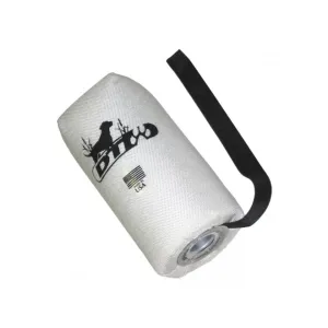 DT Systems Super Pro Series Feather Weight Launcher Dummy with Streamer Nylon Bright White
