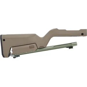 Tactical Solutions X-Ring Ruger 10/22 Takedown Prefit Barrel 22 Long Rifle 16.5" Flat Dark Earth/OD Green Bull Contour 1:16" Twist