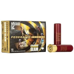 Federal Premium Grand Slam Turkey 12 Gauge Ammo 2-3/4" #5 Copper Plated Lead Shot 1-1/2 oz Box of 10