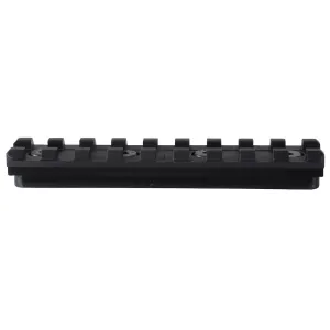 Samson 4" Customizable Rail Section for Evolution Series Free Float Handguard Aluminum Black