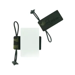 Cole-Tac Cheat Sheet V2 Scope Mounted DOPE Chart Reader Multicam Black