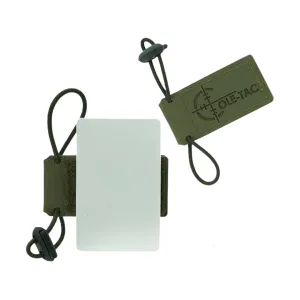 Cole-Tac Cheat Sheet V2 Scope Mounted DOPE Chart Reader Ranger Green