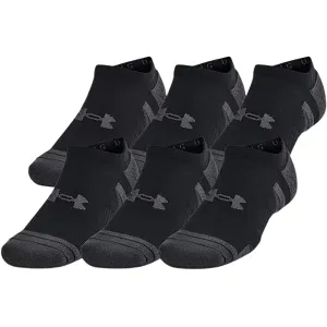 Under Armour Men's Performance Tech No Show Socks Black XL