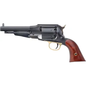 Uberti 1858 Remington New Model Army Black Powder Revolver 44 Caliber 5.5" Blued Barrel Blued Frame Walnut Grip