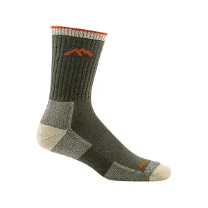 Darn Tough Men's Hiker Coolmax Micro Crew Midweight Socks Olive Large
