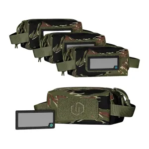 Savior Equipment Loose Sac Mini Ammo Pouch 4PK Nylon Tiger Stripe