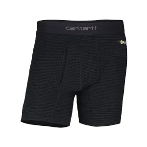Carhartt Men's Force Grid 5" Boxer Briefs Black Large