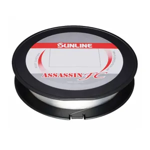 Sunline Assassin FC Fluorocarbon Fishing Line 12lb 225yd Clear