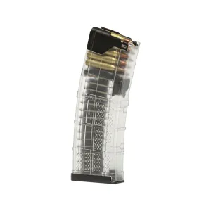 Lancer Systems L5 AWM 10/30 Advanced Warfighter Magazine AR-15 223 Remington, 5.56x45mm, 300 AAC Blackout 10-Round Polymer Translucent Clear