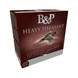 B&P Heavy Pheasant 20 Gauge Ammo 2-3/4" #4 Nickel Plated Lead Shot 1 oz Box of 25
