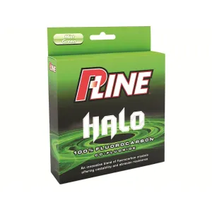 P-Line Halo Fluorocarbon Fishing Line 12lb 200yd Mist Green