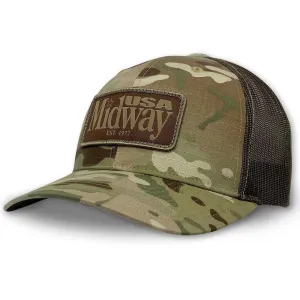 MidwayUSA Mens Richardson 862 Multicam Trucker Hat Multicam