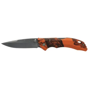 Buck Knives 284 Bantam BBW Pocket Knife 2.75" Drop Point 420HC Satin Blade Glass Reinforced Nylon (GRN) Handle Mossy Oak Blaze