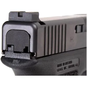 Overwatch Precision Slide Cover Plate for Glock 17, 19, 20, 21, 22, 23, 24, 26, 27, 29, 30, 31, 32, 33, 34, 35, 36, 37, 38, 39, 40, 41, 45 Black