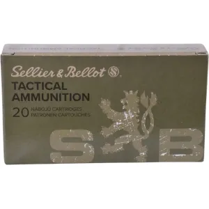 Sellier & Bellot 6.5 Creedmoor Ammo 140 Grain Full Metal Jacket Case of 500 (25 Boxes of 20)