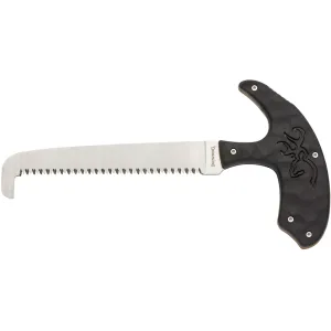 Browning Primal Bone Saw 5.25" Saw 8Cr14MoV Stainless Polished Blade Polymer Handle Black