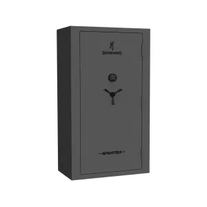 Browning Sporter Fire-Resistant 49 Tall Gun Safe with Electronic Lock Hammer Gloss Gray