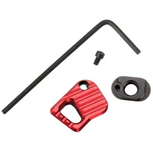 Battle Arms Enhanced Modular Magazine Release Medium AR-15 Aluminum Red