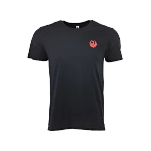 Ruger Men's Logo Short Sleeve Crew Neck T Shirt Black 2XL