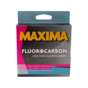Maxima Fluorocarbon Fishing Line 4lb 200yd Clear