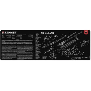 Tekmat Long Gun M1 Garand Gun Cleaning Mat Black