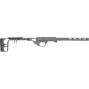 Grey Birch Folding Stock Chassis for CZ 457 10" Handguard Black