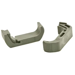 Vickers Tactical Extended Magazine Release Glock Gen 4, 5 Models 17, 19, 22, 23, 26, 27, 31, 32, 34, 35, 37 Polymer Green